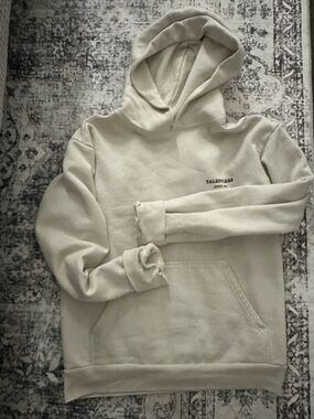 TALENTLESS Cream Pullover Hoodie